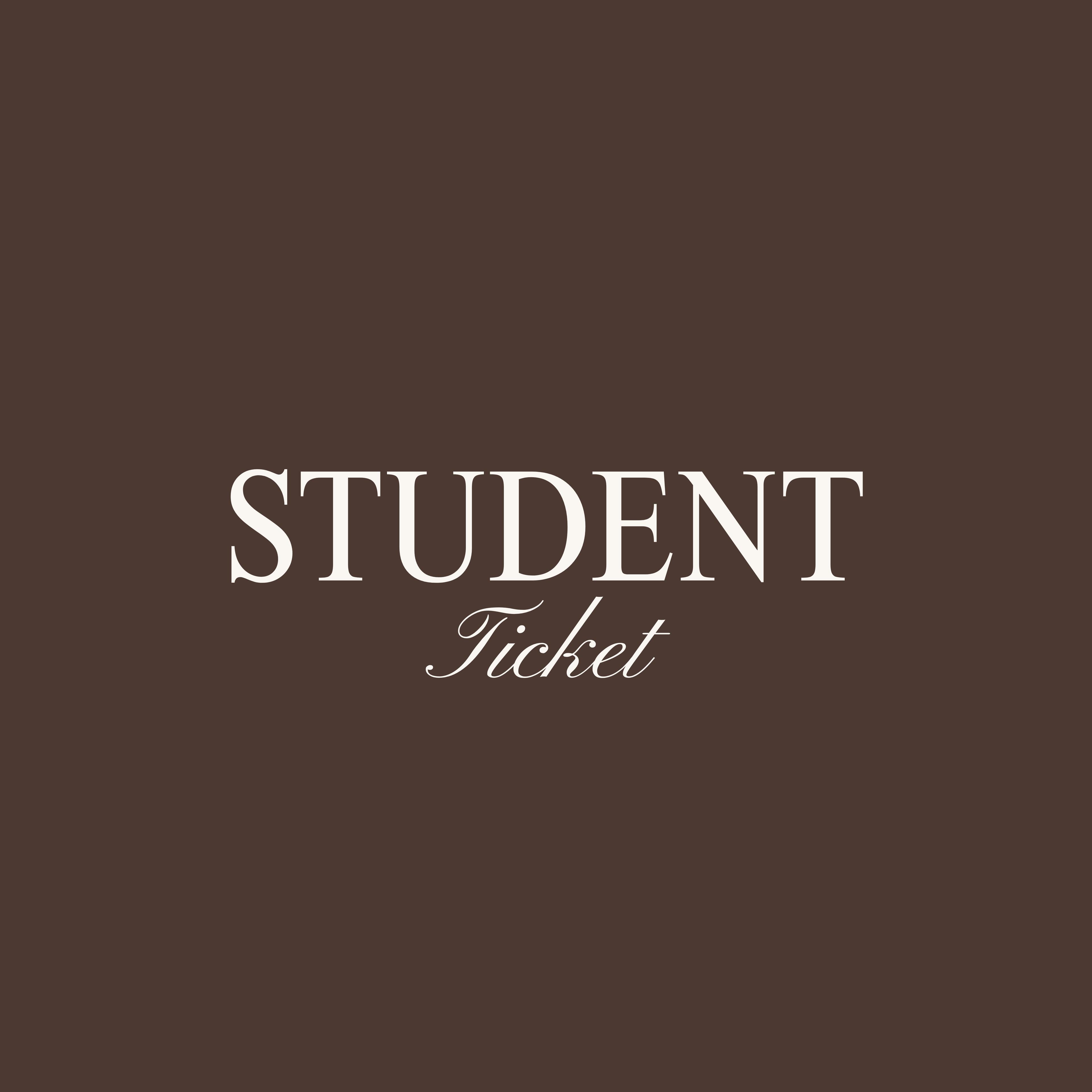 Student Ticket